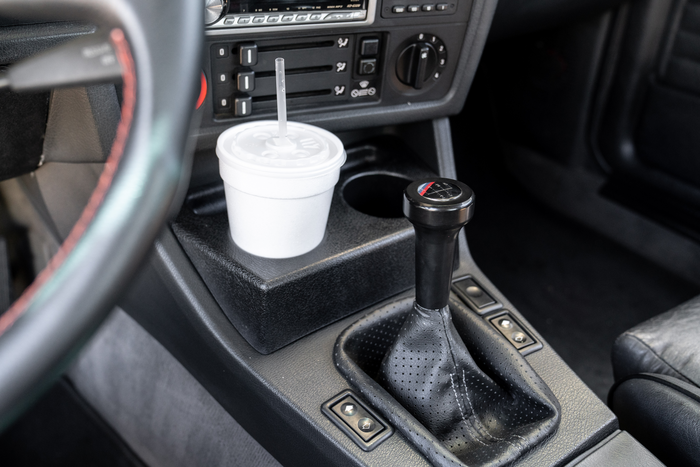 Garagistic E30 Center Console Dual Cup Holder - 325i, M3, 318is