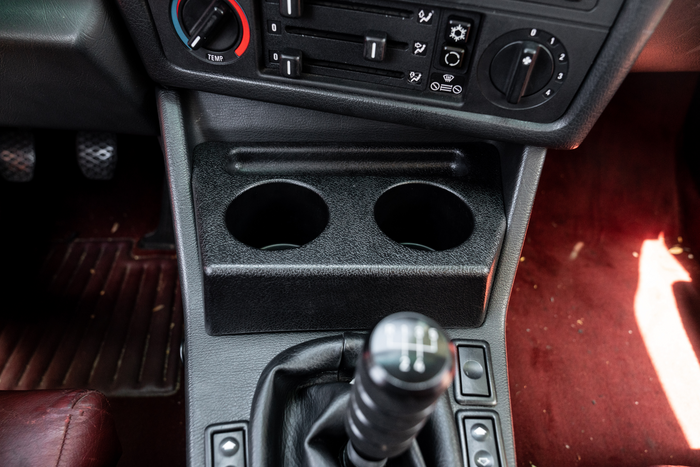 Garagistic E30 Center Console Dual Cup Holder - 325i, M3, 318is