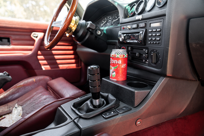 Garagistic E30 Center Console Dual Cup Holder - 325i, M3, 318is