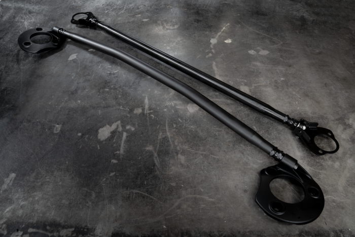 Garagistic E36 LTW Front and Rear Strut Bar Combo