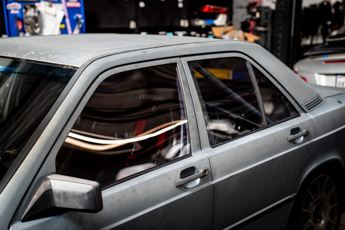 W201 190e Mercedes Polycarbonate Lexan Windows Kit