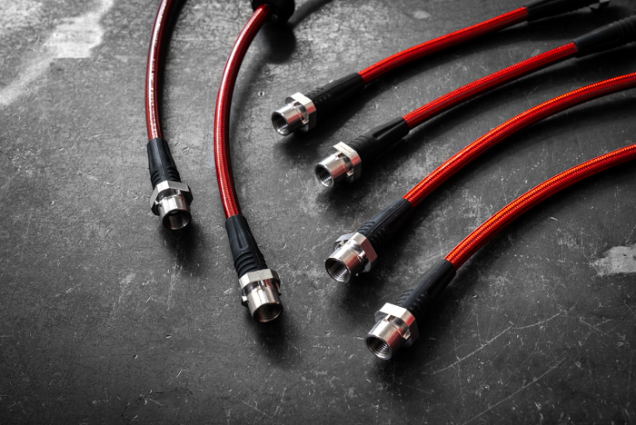 2007-2010 BMW E9X RWD Stainless Steel Complete 6 Brake Line Kit - DOT Compliant E90 E91 E92 E93 328 335