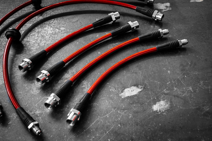2011-2013 BMW LCI E90 E91 E92 E93 328 335 RWD Stainless Steel Complete 6 Brake Line Kit - DOT Compliant