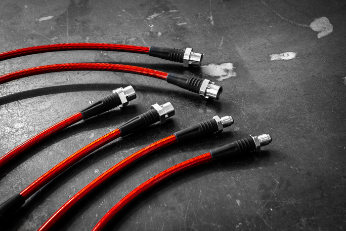 2011-2013 BMW LCI E90 E91 E92 E93 328 335 RWD Stainless Steel Complete 6 Brake Line Kit - DOT Compliant
