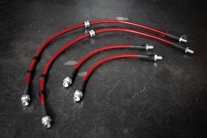BMW F3X Stainless Steel Complete 6 Brake Line Kit - DOT Compliant - F30 F31 F32 F33 F34 F36 328i 330i 428i 435i-Brake and Clutch Lines-grip-drift-No clutch line-Garagistic-bmw