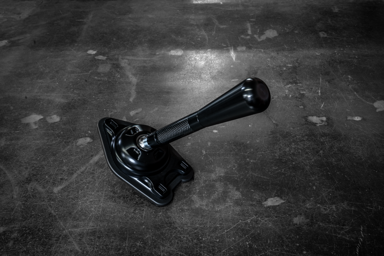 Garagistic Carbon Fiber "Direct Mount" Stage 2 Chassis Short Shifter - E92, E46, E36, E30, E82, Z4, M3-Shifters-grip-drift-Black Anodized-Short-Aluminum Bat-Garagistic-bmw