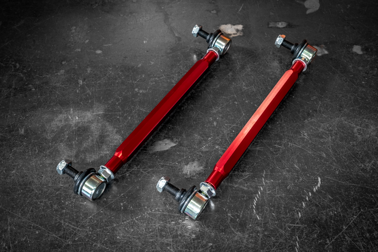F8X Billet Adjustable End Links - 31302284644, 31302284643-Sway Bar Parts-grip-drift-OEM-Garagistic-bmw