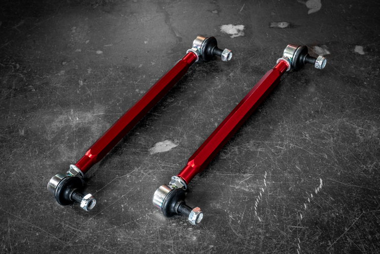 F8X Billet Adjustable End Links - 31302284644, 31302284643-Sway Bar Parts-grip-drift-OEM-Garagistic-bmw