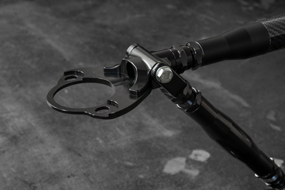 4-Point Support Bracing for LTW Rear Strut Bar - E30-Strut Bars-grip-drift-Raw Aluminum-Garagistic-bmw