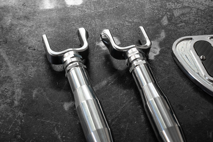 4-Point Support Bracing for LTW Rear Strut Bar - E30-Strut Bars-grip-drift-Raw Aluminum-Garagistic-bmw