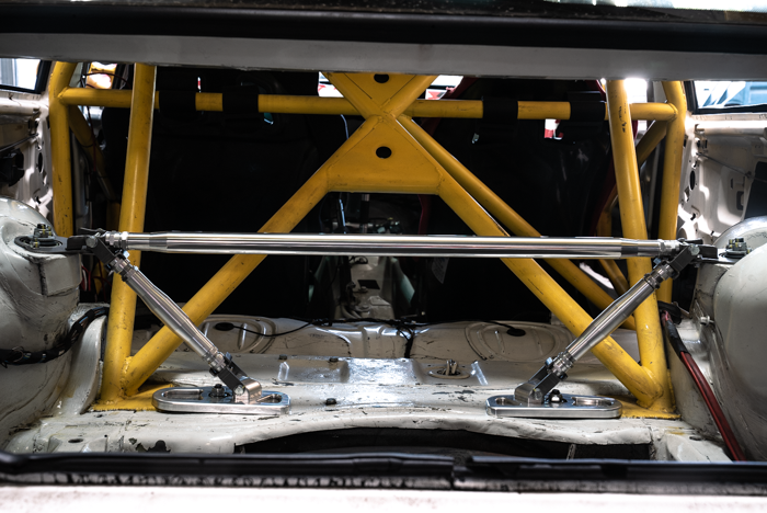 4-Point Support Bracing for LTW Rear Strut Bar - E36, E46, E82, E9X-Strut Bars-grip-drift-Raw Aluminum-E36-Garagistic-bmw
