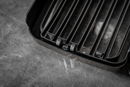E30 Gloss Black Kidney Grill - Aftermarket Replacement (51131945877)-Exterior Body Parts-grip-drift-Garagistic-bmw