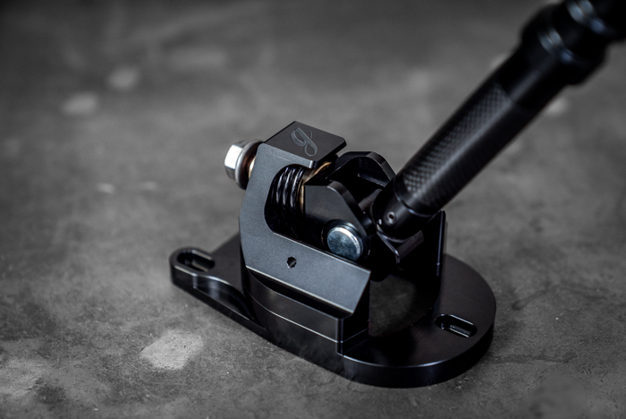 Garagistic E82/E92 Carbon Fiber "Pro" Self-Centering Chassis Short Shifter - 335i, 328i, 135, and 128i-Shifters-grip-drift-Bare-Carbon Short-Delrin Standard-Garagistic-bmw