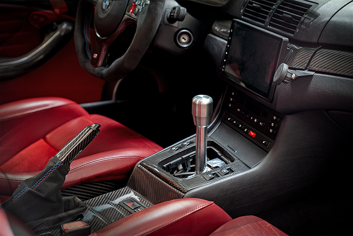 E46 "PRO" Self Centering Chassis Short Shifter-Shifters-grip-drift-Bare-Short-Aluminum Standard-Garagistic-bmw