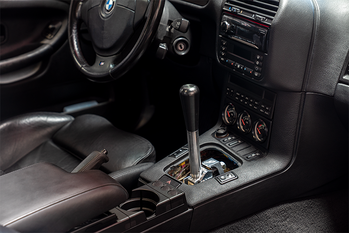 E36 "PRO" Self Centering Chassis Short Shifter-Shifters-grip-drift-Bare-Short-Delrin Bat-Garagistic-bmw