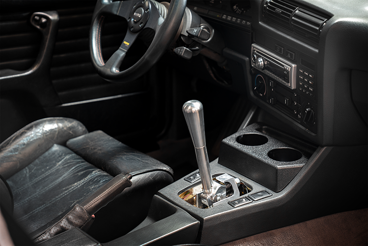 E30 "PRO" Self Centering Chassis Short Shifter-Shifters-grip-drift-Bare-Short-Aluminum Bat-Garagistic-bmw