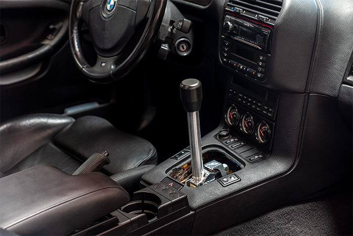 E36 "PRO" Self Centering Chassis Short Shifter-Shifters-grip-drift-Bare-Medium-Delrin Standard-Garagistic-bmw