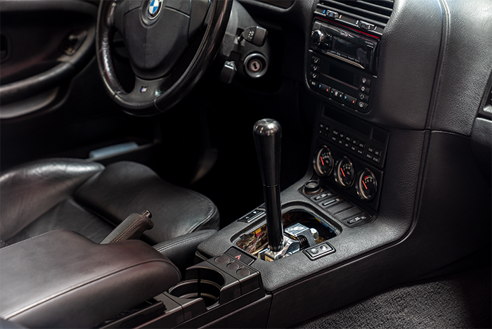E36 "PRO" Self Centering Chassis Short Shifter-Shifters-grip-drift-Black Anodized-Short-Aluminum Bat-Garagistic-bmw