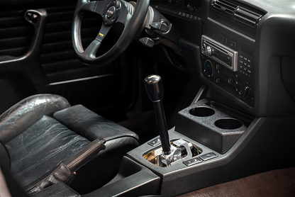 E30 "PRO" Self Centering Chassis Short Shifter-Shifters-grip-drift-Black Anodized-Medium-Aluminum Standard W/Emblem-Garagistic-bmw