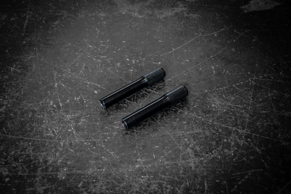 BMW Knurled Billet Door Lock Knob - E30, E36, E28, E34, E31, E23, E32 - 51211852140-Interior Parts-grip-drift-Anodized Black-Garagistic-bmw