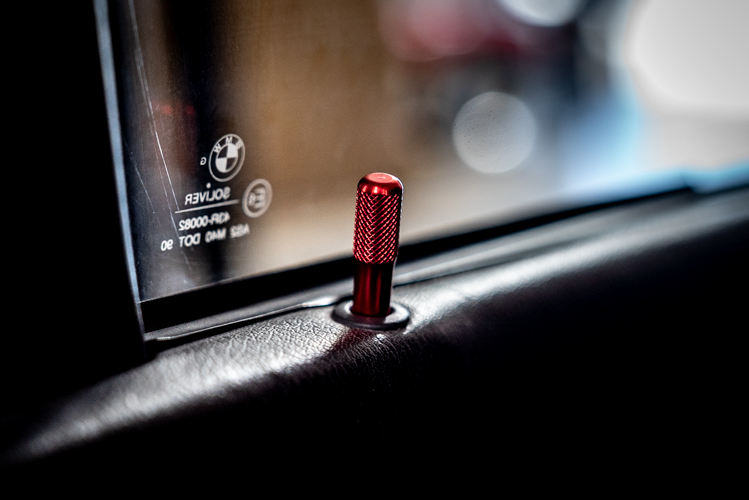 BMW Knurled Billet Door Lock Knob - E30, E36, E28, E34, E31, E23, E32 - 51211852140