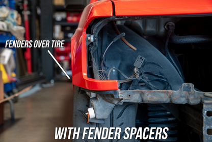 Mercedes W201 & W124 Fender Spacers