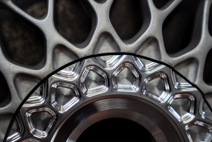 BBS RS Aluminum Waffle Plate 09-24-028 Center Caps 09.24.028, 0924028, 09 24 028-Wheel Accessories-grip-drift-Garagistic-bmw