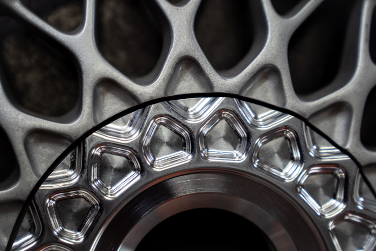 BBS RS Aluminum Waffle Plate 09-24-028 Center Caps 09.24.028, 0924028, 09 24 028