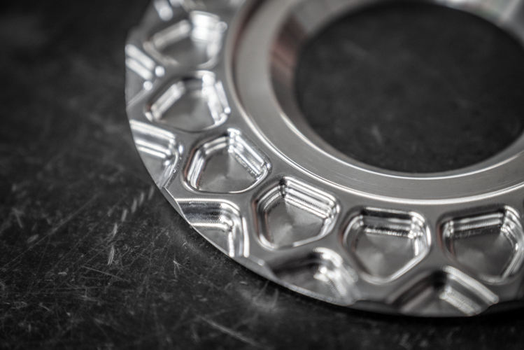 BBS RS Aluminum Waffle Plate 09-24-028 Center Caps 09.24.028, 0924028, 09 24 028