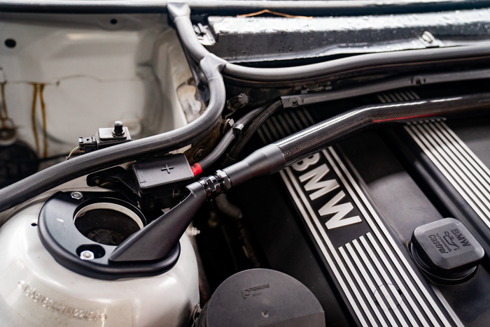 BMW E46 3 Series LTW Front Strut Bar - 323, 325, 328, 330, ZHP-Strut Bars-grip-drift-Bare-Front Brace Only-No Thanks-Garagistic-bmw