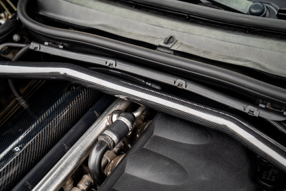 BMW E46 M3 LTW Front Strut Bar-Strut Bars-grip-drift-Bare-Front Brace Only-No Thanks-Garagistic-bmw