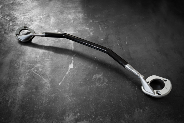 BMW E46 M3 LTW Front Strut Bar-Strut Bars-grip-drift-Bare-Front Brace Only-No Thanks-Garagistic-bmw