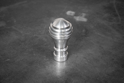 Garagistic Honeycomb Aluminum Shift Knob for BMW E82, E92, E30, E34, E36, E46-Shifter Accessories-grip-drift-Bare aluminum-Garagistic-bmw