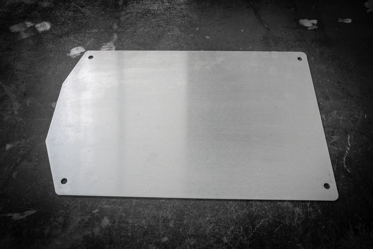 E46 Blower Delete Firewall Panel - Spec E46, 330, 325-Delete Panels-grip-drift-Aluminum-Garagistic-bmw