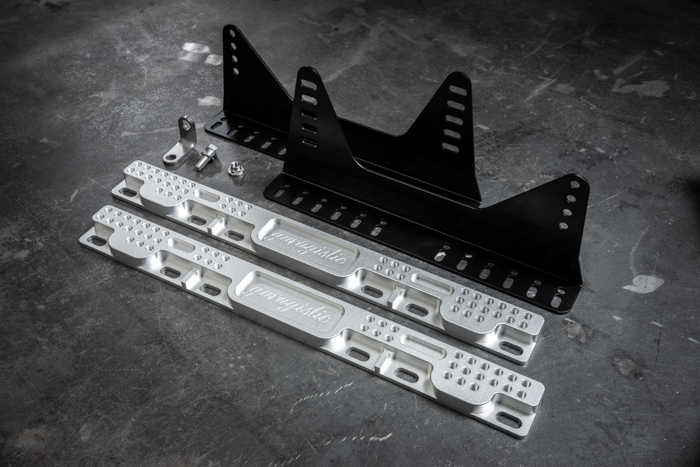 E30 Racing Seat Floor Mount Adapters V2 - 318i, 325, M3