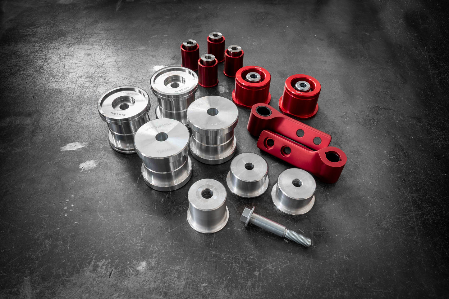 BMW E36 Complete Race Suspension Bushing Kit-Suspension Bushings-grip-drift-Aluminum-Centered - E36 Control Arms-No thanks-Garagistic-bmw