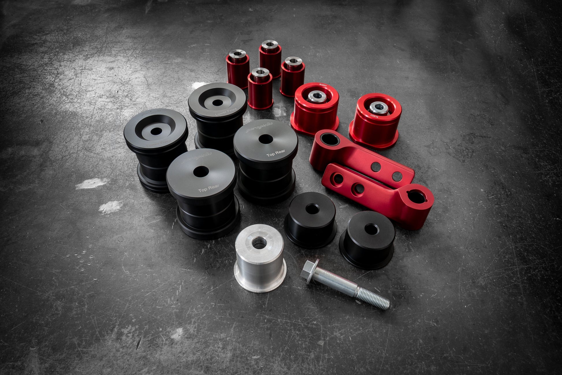 BMW E36 Complete Race Suspension Bushing Kit-Suspension Bushings-grip-drift-Delrin-Centered - E36 Control Arms-No thanks-Garagistic-bmw