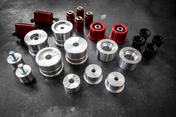 E46 M3 Complete Race Suspension Bushing Kit-Suspension Bushings-grip-drift-Aluminum-Add Solid Engine and Transmission Bushings-Garagistic-bmw