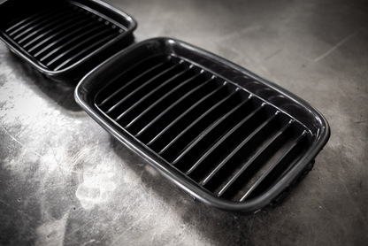 Garagistic - E36 (92-95) Matte Black Kidney Grille Set - 51138122237, 51138122238