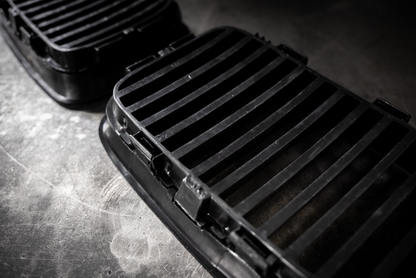 Garagistic - E36 (92-95) Matte Black Kidney Grille Set - 51138122237, 51138122238
