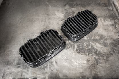 Garagistic - E36 (92-95) Matte Black Kidney Grille Set - 51138122237, 51138122238