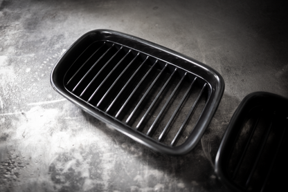Garagistic - E36 (92-95) Matte Black Kidney Grille Set - 51138122237, 51138122238