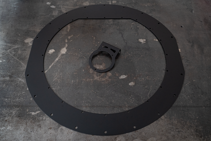 E30 Spare Tire Radium Fuel Cell Mounting Kit