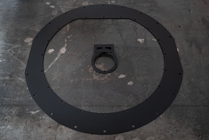 E30 Spare Tire Radium Fuel Cell Mounting Kit