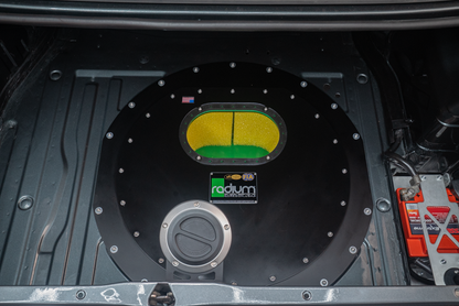 E30 Spare Tire Radium Fuel Cell Mounting Kit