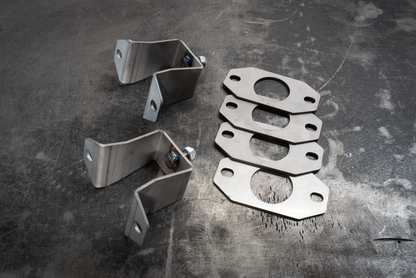BMW E30 Euro Front Bumper Brackets - 318, 320, 325 - 51111888122