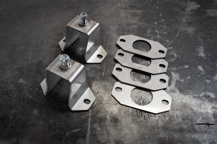 BMW E30 Euro Front Bumper Brackets - 318, 320, 325 - 51111888122