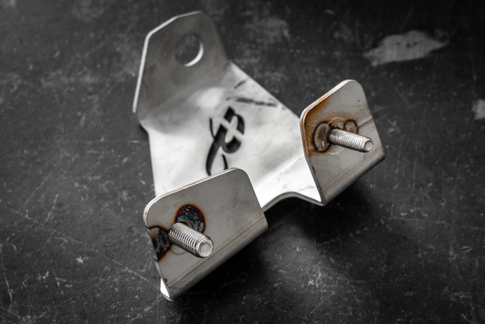 BMW E30 Euro Rear Bumper Brackets - 318, 320, 325 - 51121916597
