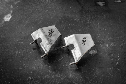 BMW E30 Euro Rear Bumper Brackets - 318, 320, 325 - 51121916597