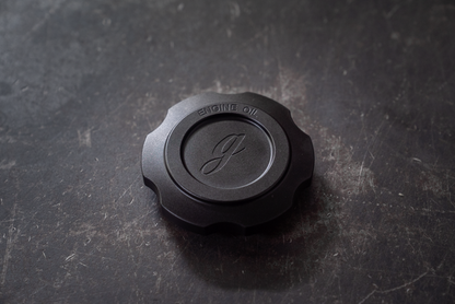 BMW Billet Engine Oil Cap - 11121716993-Engine Accessories-grip-drift-Black-Garagistic-bmw